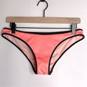 Victoria’s Secret The Cheeky Coral Salmon Pink Bikini Swim Bottoms Medium